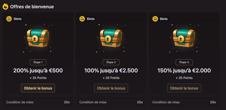 Lucki Casino bonus bienvenue